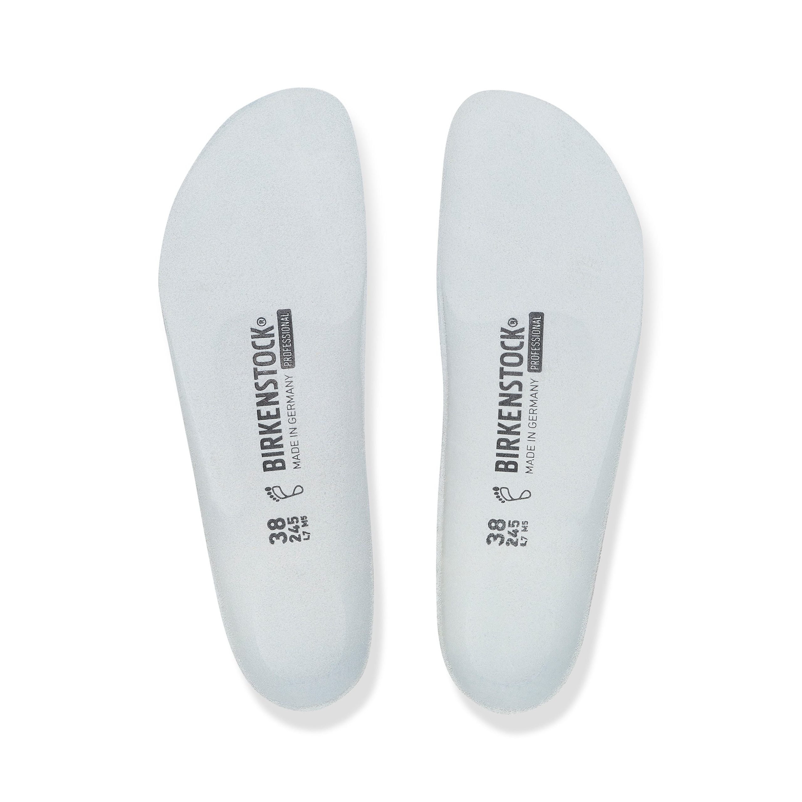A640 Footbed Grey Suede/Textile - Image 3