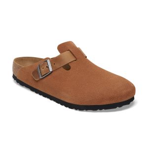 Boston Cognac Oiled/Suede Leather