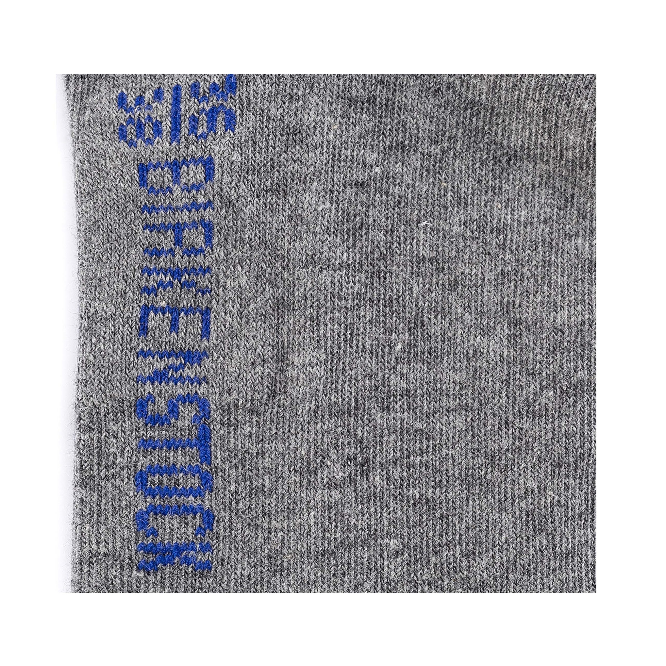 Cotton Sole Sneaker Socks 2-Pack Grey Melange - Image 2