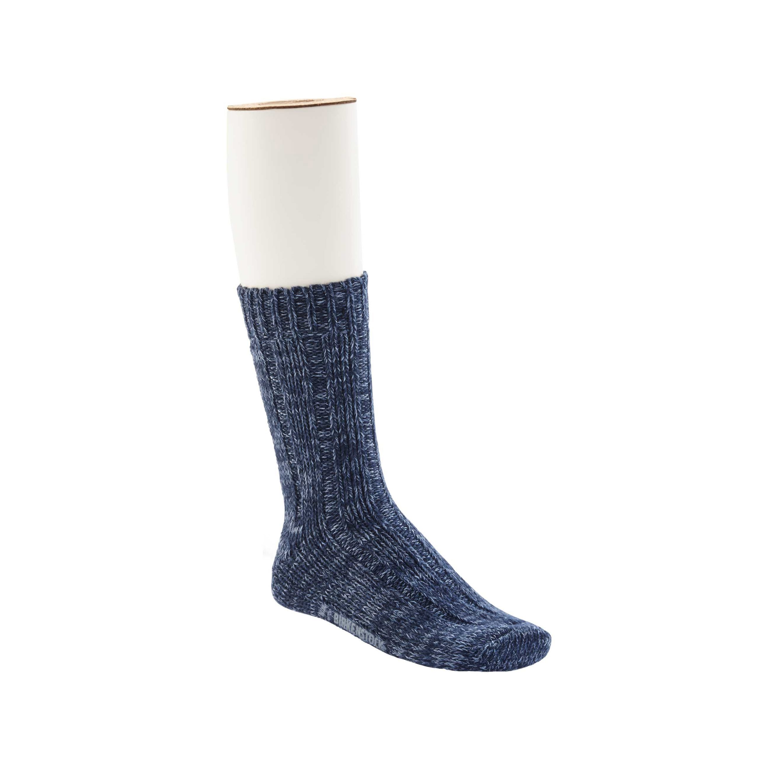 Cotton Twist Womens Socks Blue