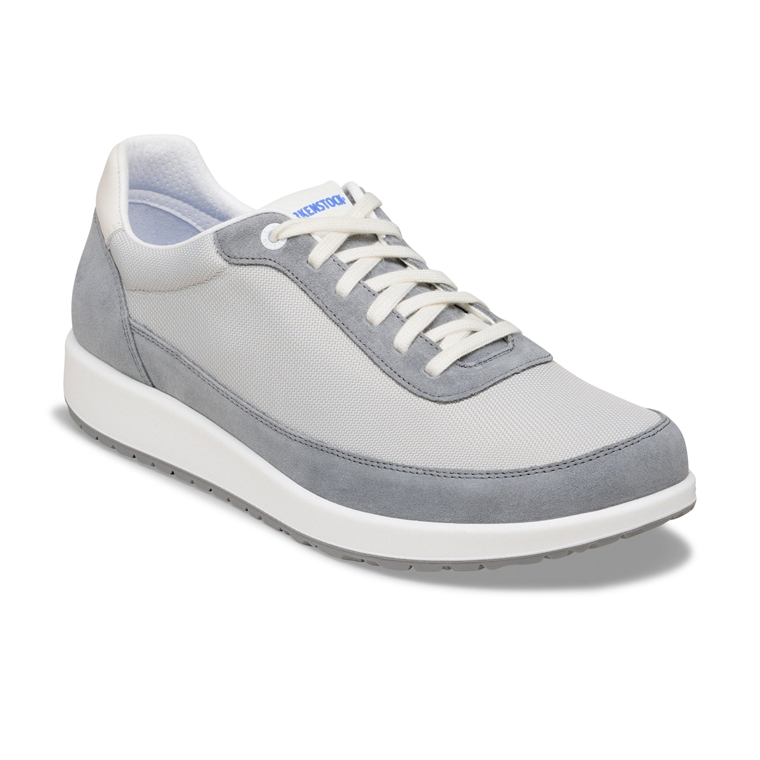 Honnef City Basalt Grey/Stone Coin Suede Leather/Textile