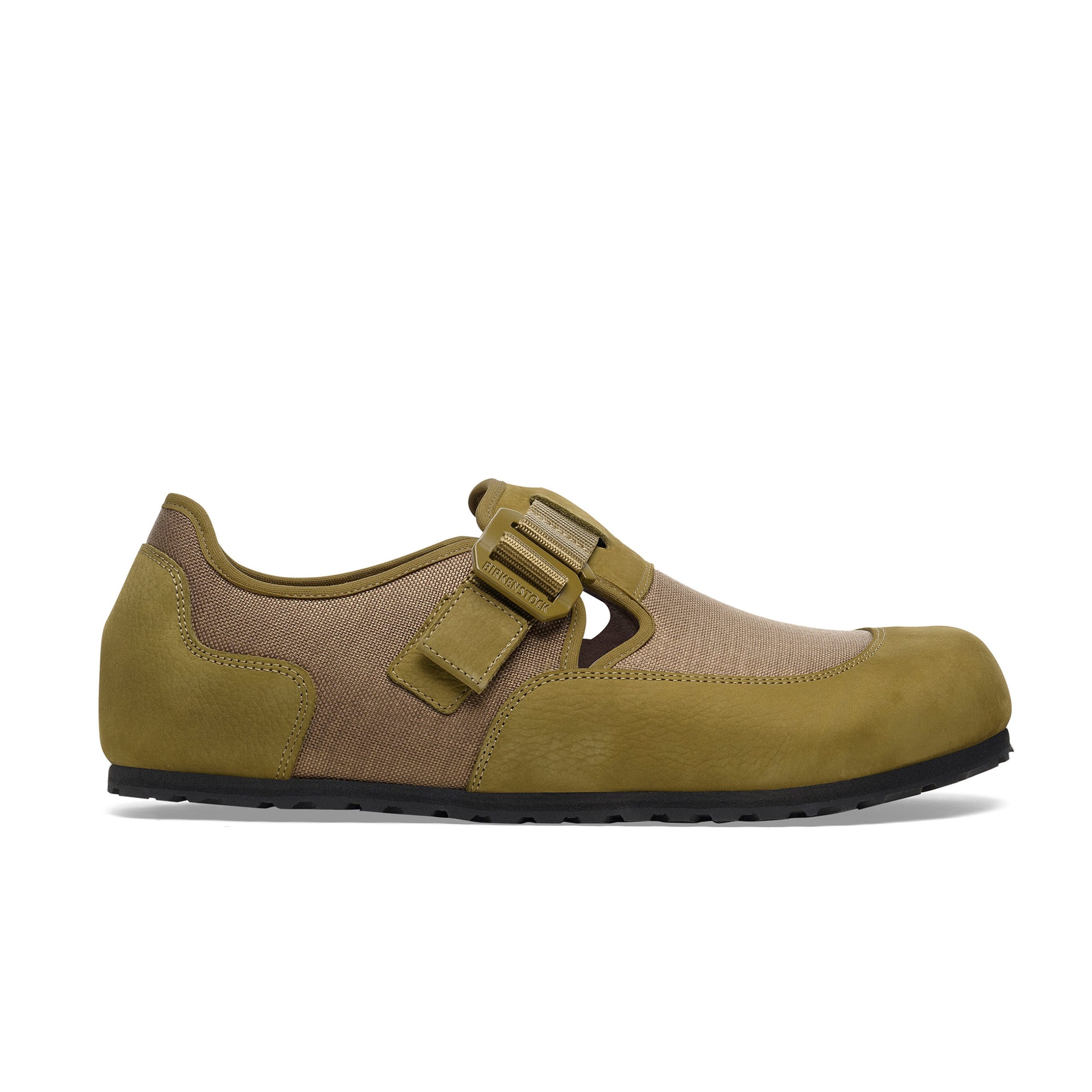 London Nova Pine Green Textile/Nubuck Leather - Image 2