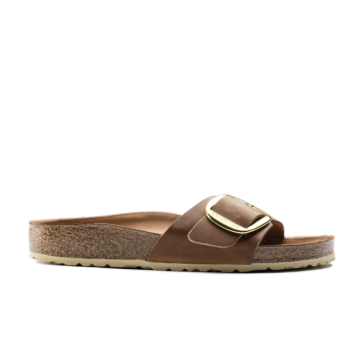 Madrid Big Buckle Cognac Oiled Leather - Image 2