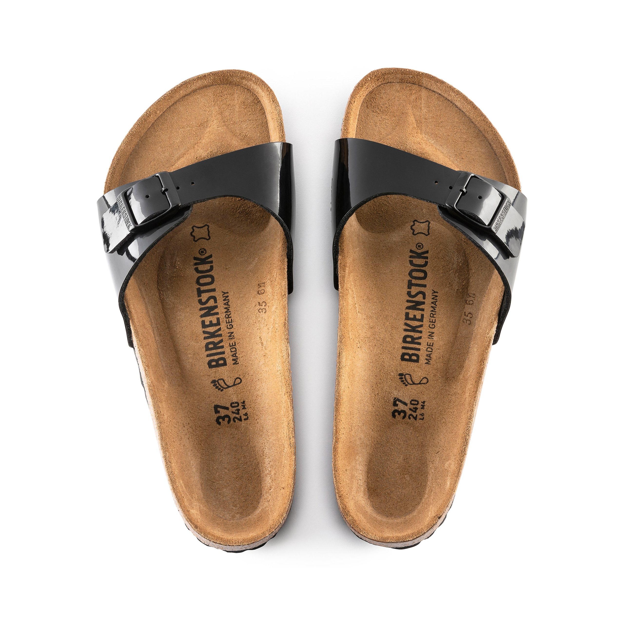 Madrid Black Patent Birko-Flor - Image 3
