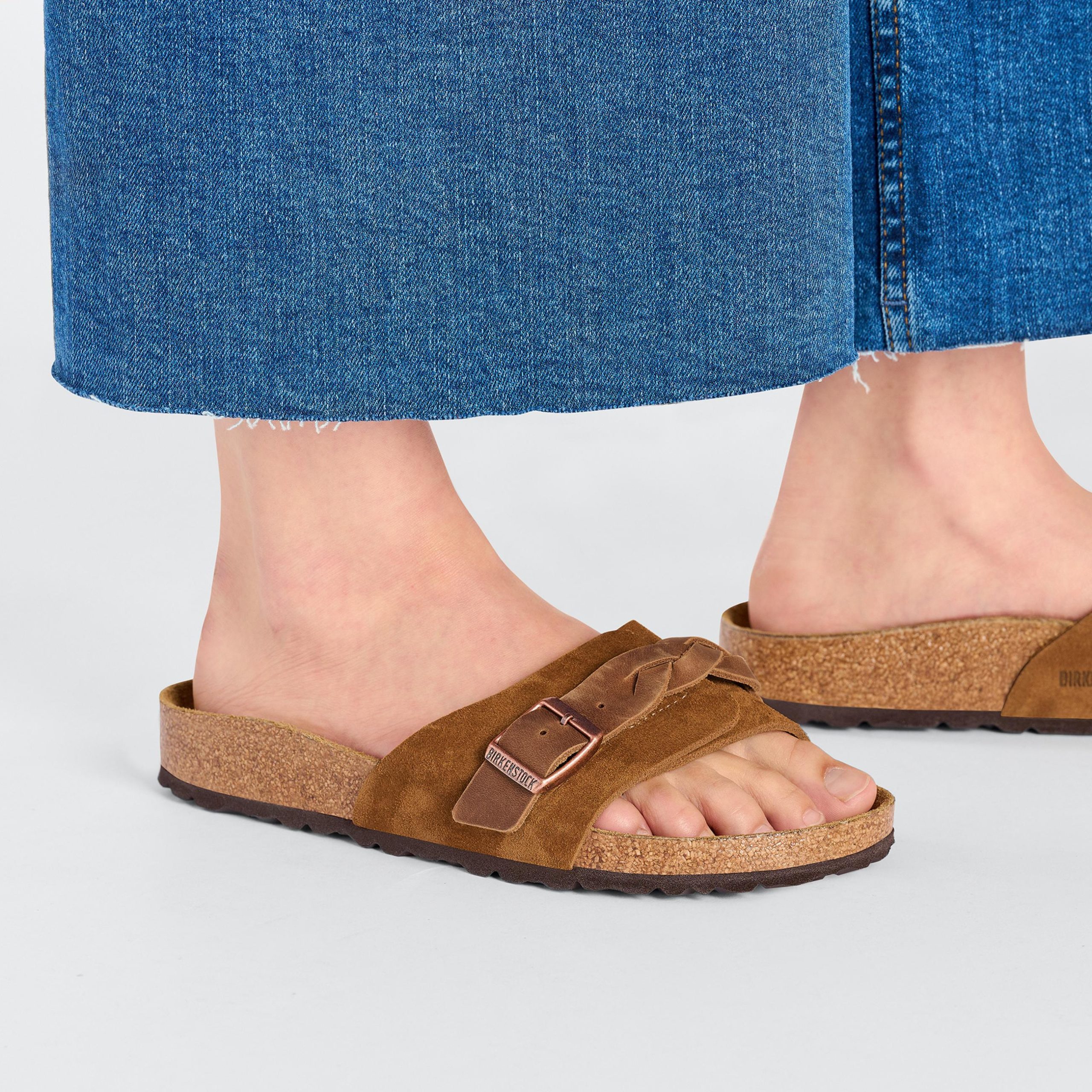 Oita Braided Mink Suede Leather - Image 6