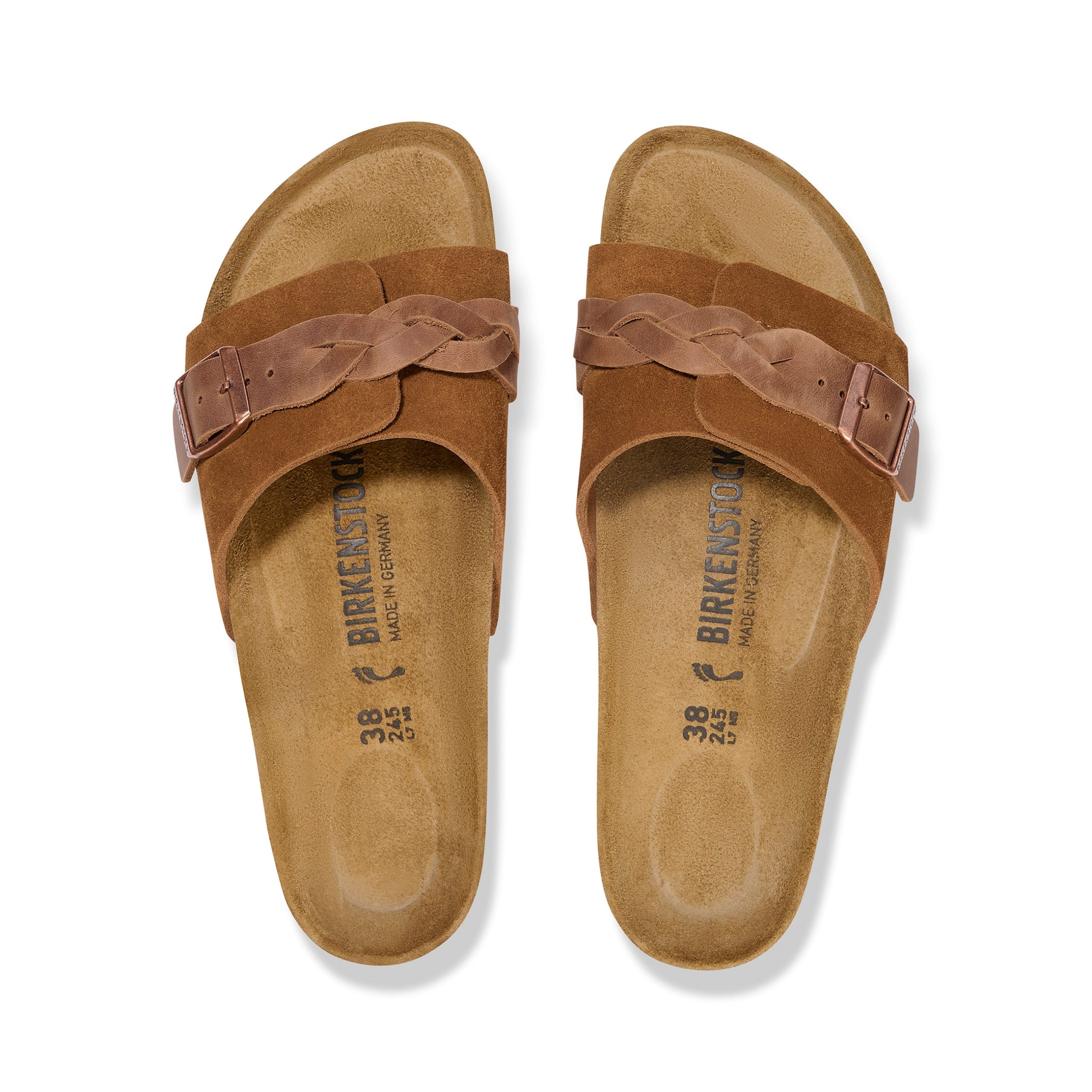 Oita Braided Mink Suede Leather - Image 3