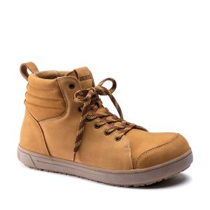 QS 700 Steel Cap Camel Smooth Leather