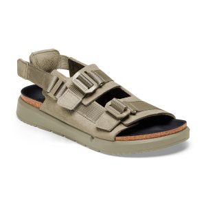 Shinjuku Eucalyptus Nubuck Leather/Textile