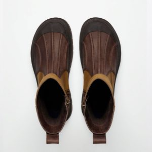 Skykomish Dark Tan Tin Cloth/Oiled Leather