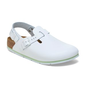 Tokio Pro White PU Coated Natural Leather