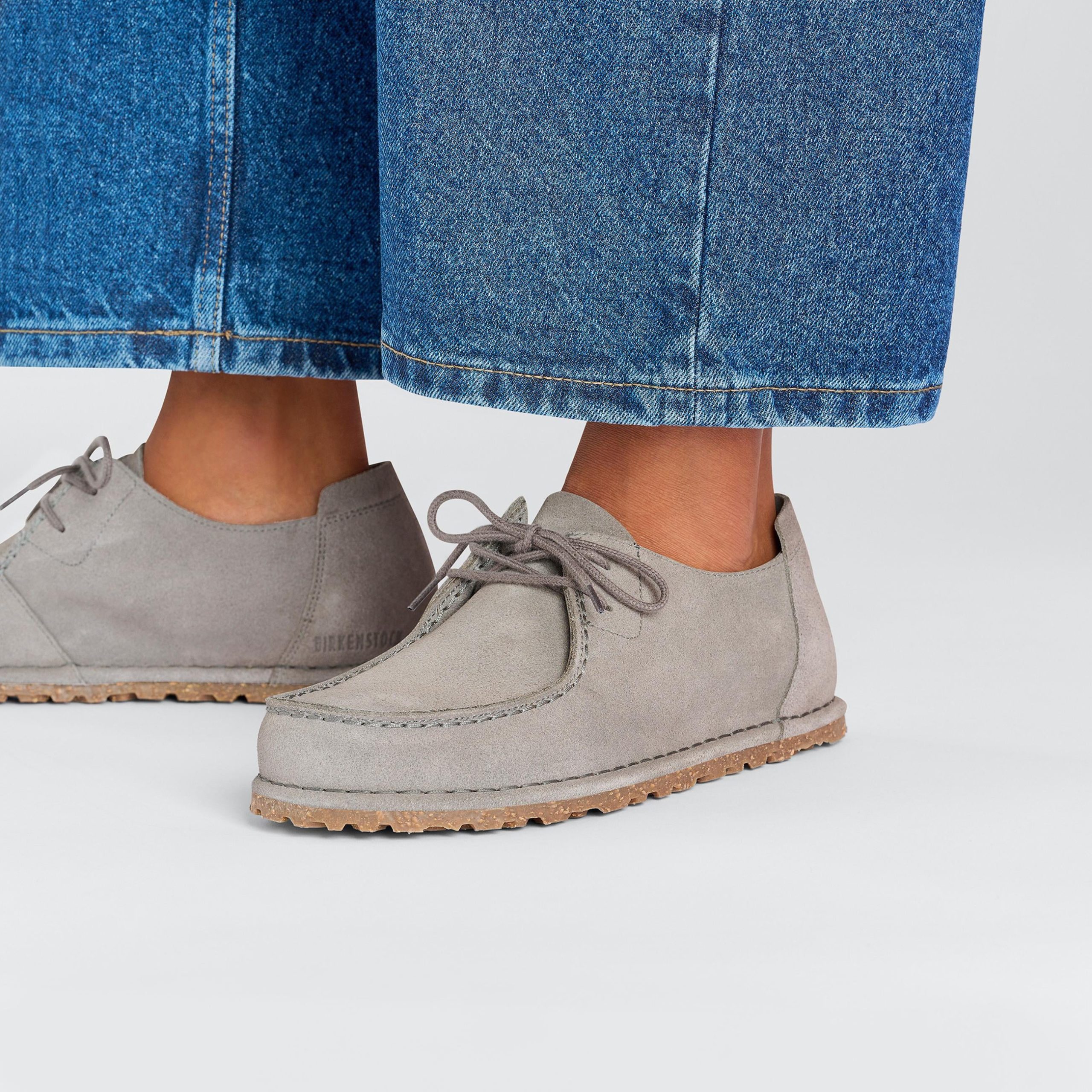 Utti Lace Whale Grey Suede Leather - Image 6