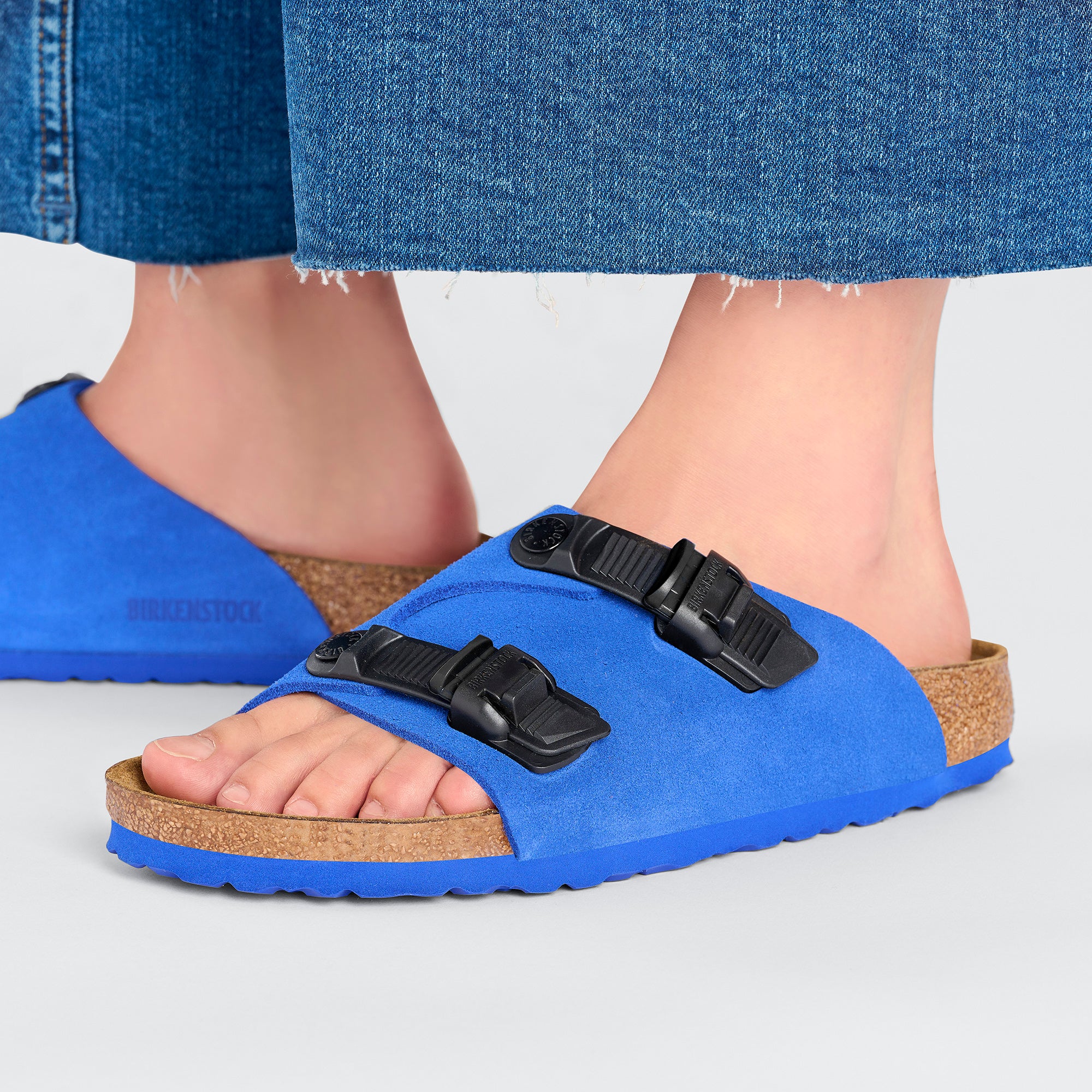 Zurich Tech Ultra Blue Suede Leather - Image 6